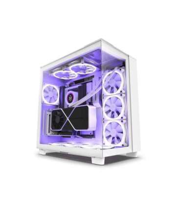 Case|NZXT|H9 Elite|MidiTower|Case product features Transparent panel|Not included|ATX|MicroATX|MiniITX|Colour White|CM-H91EW-01