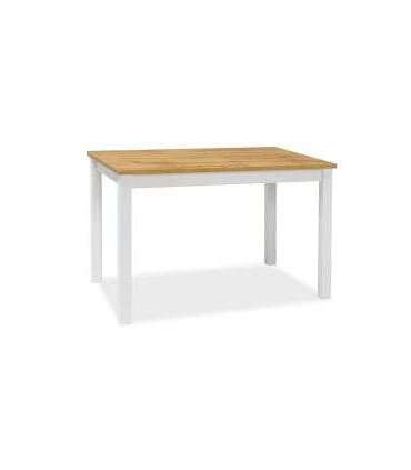 Söögilaud ADAM 100x60 tamm wotan/valge