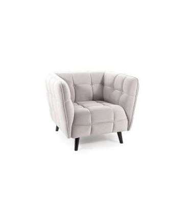 Tugitool Castello 1 velvet helehall Bluvel 03/wenge