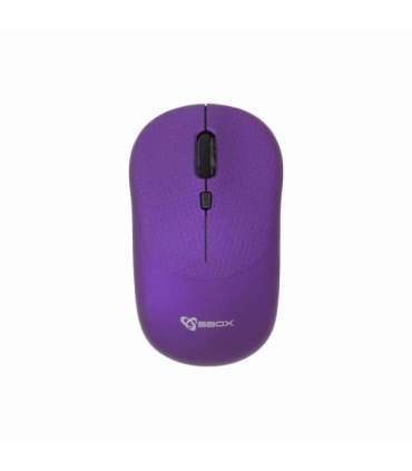 Sbox Wireless Optical Mouse WM-106 Purple