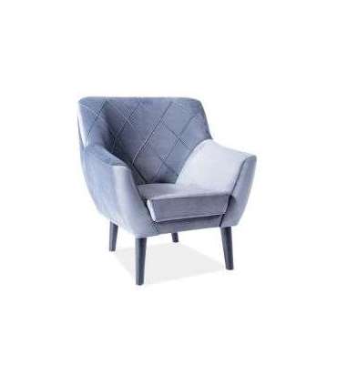 Tugitool KIER I velvet hall Bluvel 14/wenge