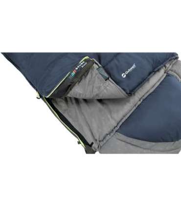 Outwell Contour Lux Sleeping Bag, Left zipper, Deep Blue