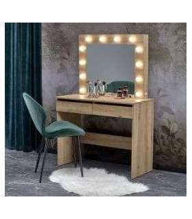 Tualettlaud/meikimislaud HOLLYWOOD 94/43/140 cm tamm artisan
