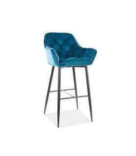 Baaritool CHERRY H-1 velvet türkiis BLUVEL 85