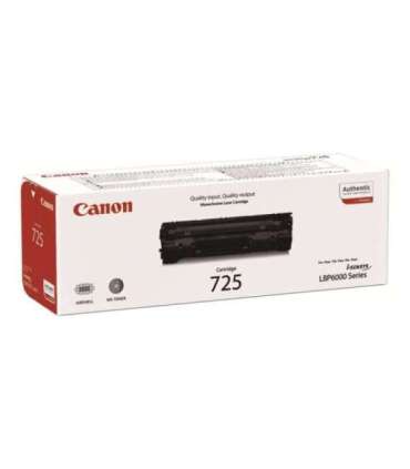 Canon 725 Toner Cartridge, Black
