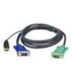 Aten 2L-5202U 1.8M USB KVM Cable with 3 in 1 SPHD