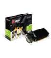 MSI GT 710 2GD3H LP NVIDIA 2 GB GeForce GT 710 DDR3 PCI Express 2.0 x16 (uses x8) HDMI ports quantity 1 Memory clock speed 1600