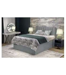 Ülestõstetava põhjaga voodi ASENTO 160 hall