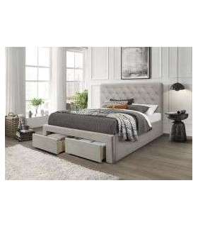 Voodi sahtlitega MARISOL 160 beež