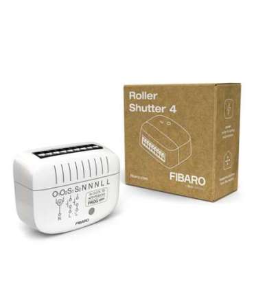 Fibaro | Roller Shutter 4, Z-Wave Plus EU | FGR-224 ZW8 868,4 MHz
