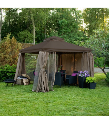 Varikatus LEGEND 2,91x3,91xH2/2,8m, pruun