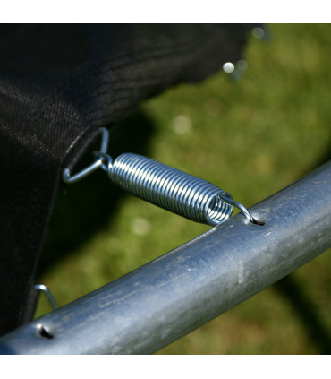 Батут диам. 304см зелёный кант