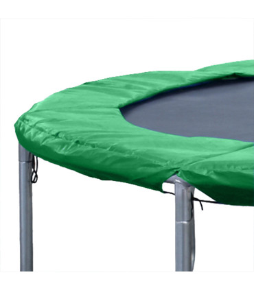 Защитный край для батута 366см, цвет: зелёный