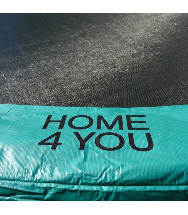 Защитный край для батута 366см, цвет: зелёный