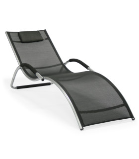 Шезлонг BRIGO, чёрный
