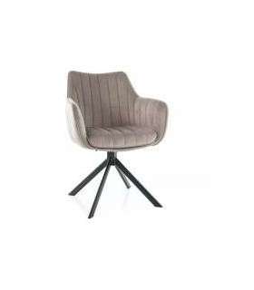 Pöörlev tool AZALIA velvet tumebeež Bluvel 40