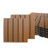 Terrassiplaat 30x30x2,2cm, 22tk/2m², WPC pruun