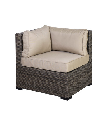 Угловая часть модульного дивана SEVILLA, тёмно-коричневый