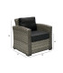 Кресло GENEVA 75x78xН78см, серый