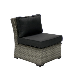 Средняя часть модульного дивана GENEVA 62x81xH78см, серый