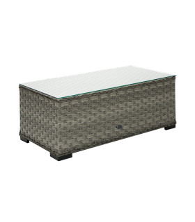 Придиванный столик GENEVA 105x51xH39см, серый