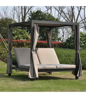 Lebola MOROCCO 200x188xH210cm, pruun/beež