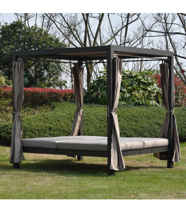 Lebola MOROCCO 200x188xH210cm, pruun/beež