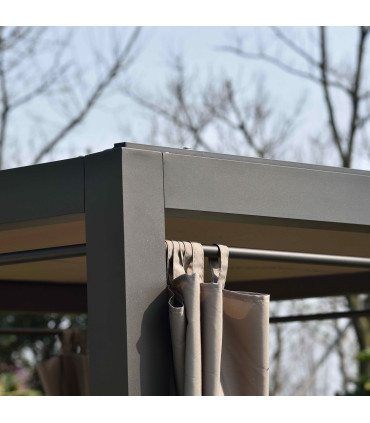 Lebola MOROCCO 200x188xH210cm, pruun/beež