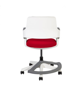 Детский стул ROOKEE темно-красный