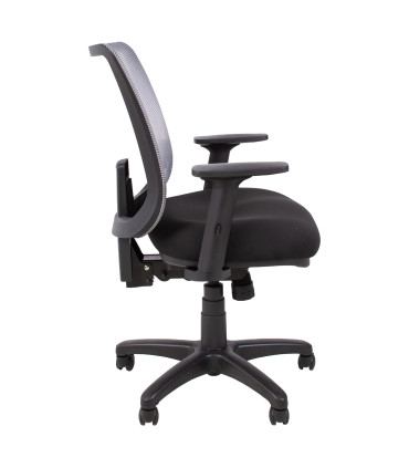 Рабочий стул SAGA черный / серый