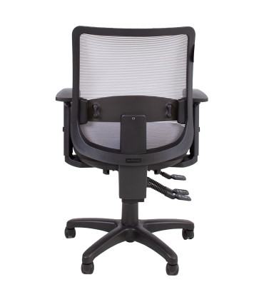 Рабочий стул SAGA черный / серый