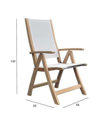 Кресло BALI белый