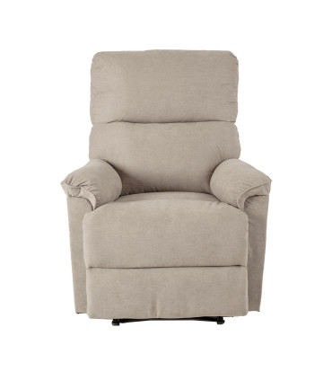 Tugitool GUSTAV manuaalne recliner 80x92xH104cm, taupe