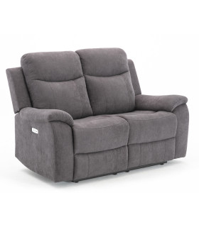 Diivan MILO 2-kohaline elektriline recliner 155x96xH103cm, hall
