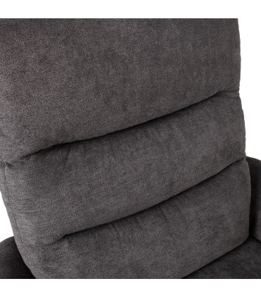 Кресло-реклайнер BARCLAY 79x86xH105cm с электроподъемником, серое