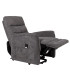Кресло-реклайнер BARCLAY 79x86xH105cm с электроподъемником, серое