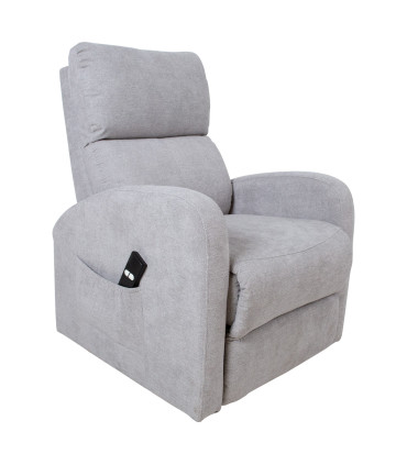 Tugitool BARNY elektriline lift recliner 72x93xH104cm, helehall