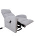 Tugitool BARNY elektriline lift recliner 72x93xH104cm, helehall