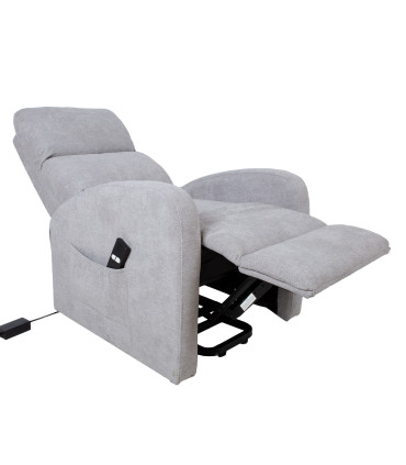 Tugitool BARNY elektriline lift recliner 72x93xH104cm, helehall
