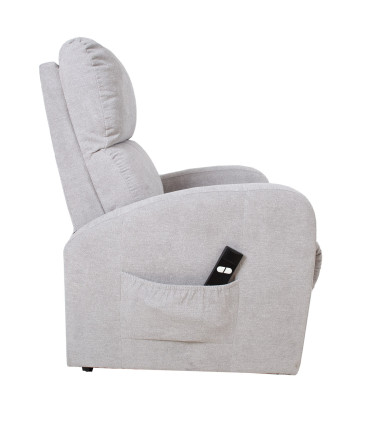 Tugitool BARNY elektriline lift recliner 72x93xH104cm, helehall