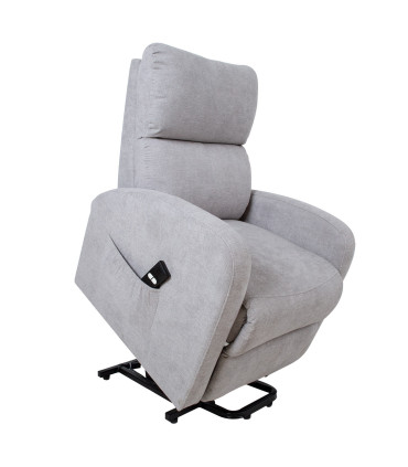 Tugitool BARNY elektriline lift recliner 72x93xH104cm, helehall