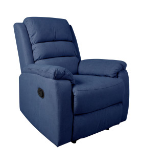 Tugitool MANUEL manuaalne recliner, tumesinine