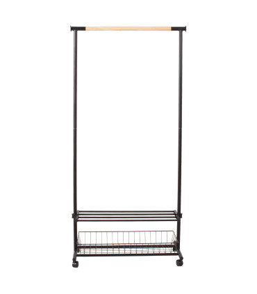 Stange FOREST 80x36xH165cm, must/naturaalne