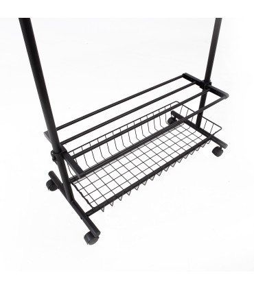 Stange FOREST 80x36xH165cm, must/naturaalne