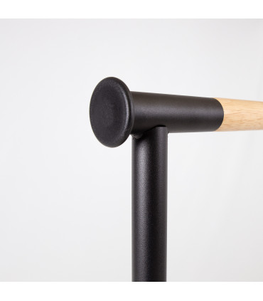 Stange FOREST 80x36xH165cm, must/naturaalne