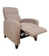 Tugitool ENIGMA manuaalne recliner, helehall