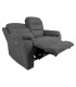 Diivan MIMI 2-kohaline elektriline recliner 153x93xH102cm, hall