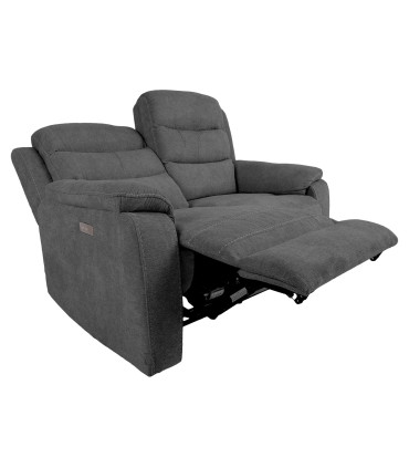 Diivan MIMI 2-kohaline elektriline recliner 153x93xH102cm, hall