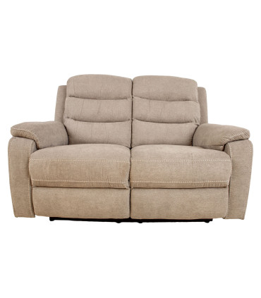 Diivan MIMI 2-kohaline elektriline recliner 153x93xH102cm, helehall