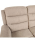 Diivan MIMI 2-kohaline elektriline recliner 153x93xH102cm, helehall